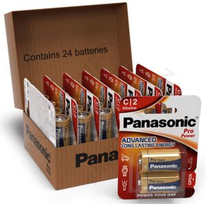 Panasonic Pro Power C LR14 Batteries   24 Pack