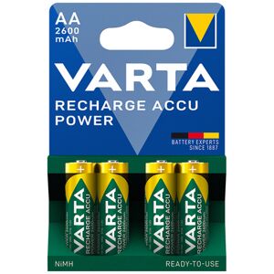 Varta Accu AA HR6 2600mAh Rechargeable Batteries   4 Pack