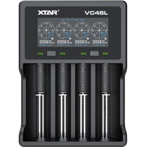 Xtar VC4SL USB Battery Charger for Li-Ion and NiMH Batteries