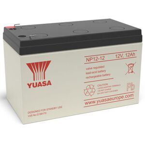 Yuasa NP12-12 VRLA Sealed Lead Acid Battery   1 Pack