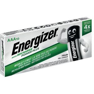 Energizer Rechargeable Batteries AAA 700Mah (Pack of 10) E300626400