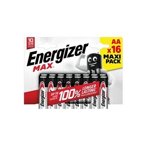 Energizer Max AA Battery (Pack of 16) E303327500