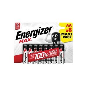 Energizer Max AA Battery (Pack of 8) E303324700