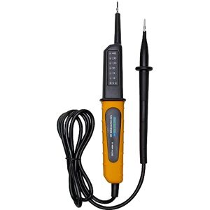 Kopp Voltage Detector with LED Display with Push Lock 400 (Pack of 1) – Yellow/Black, 324203013