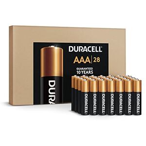 Duracell CopperTop AAA Alkaline Batteries, Long Lasting, All Purpose Triple Battery for Household and Business, 28 Count