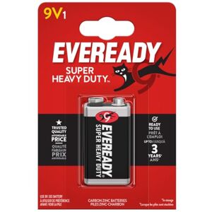 EVEREADY SILVER BATTERY 6F22BIUP 9V