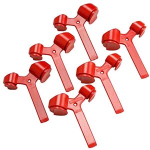 Brady 065691 Fuse Blocking Devices, Red, 20.30mm x 84mm