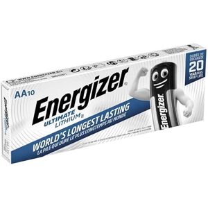 Pack de 10 batterys AA/FR6 lithium ENERGIZER (special camera, gran