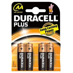 089027 - Duracell (AA) Plus Power Battery Alkaline 1.5V 1 x Pack of 4