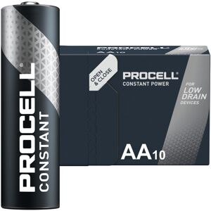 Duracell Procell Constant AA Batteries LR6 PC1500   Bulk Box of 10