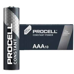 Duracell Procell Constant AAA Batteries LR03 PC2400   Bulk Box of 10