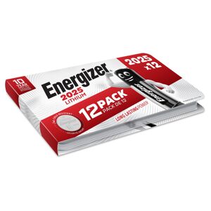 Energizer CR2025 Lithium Batteries   12-Pack