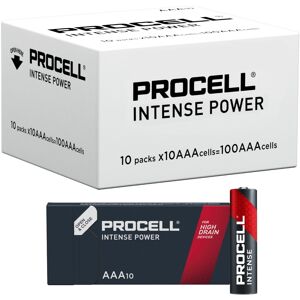 Duracell Procell Intense AAA LR03 PX2400 Batteries   Box of 100