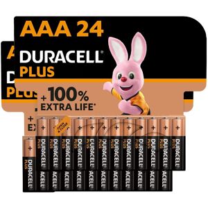 Duracell Plus AAA Batteries Bulk 24 Pack Alkaline MN2400 LR03