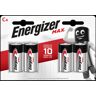 C Batteries - Energizer Max C LR14 Alkaline Batteries   4 Pack