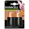 Duracell Rechargeable D HR20 3000mAh Rechargeable Batteries   2 Pack