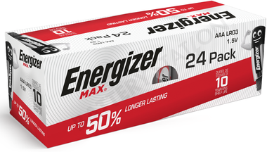 Energizer Max AAA LR03 Alkaline Batteries   24 Pack