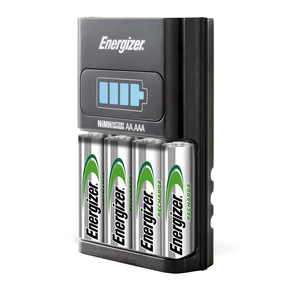Energizer 1 Hour Battery Charger with 4x2300mAh AA NiMH
