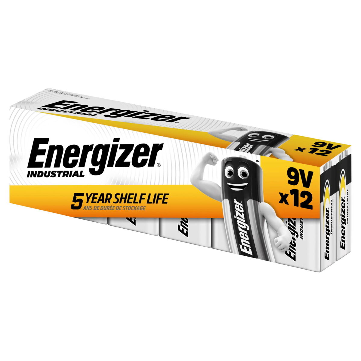 Energizer Industrial 9V Batteries (Box of 12)