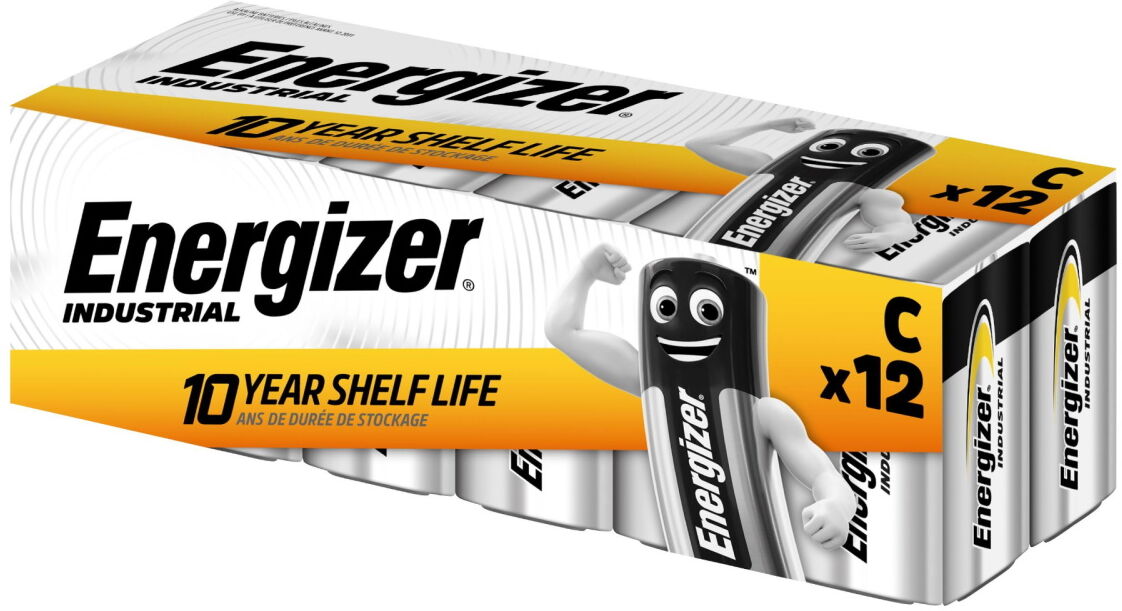 Energizer Industrial C LR14 Batteries (Box of 12)