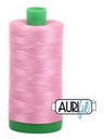 Aurifil Cotton Mako Thread 40wt 1000m Box of 6 ANTIQUE ROSE