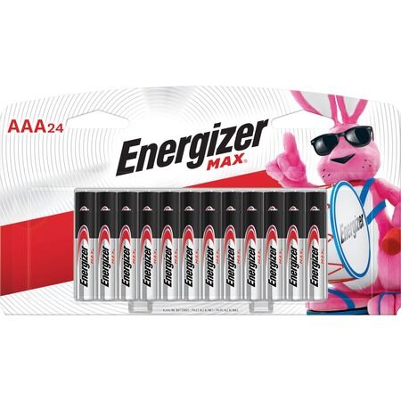 Energizer MAX Alkaline AAA Batteries, 24 Pack