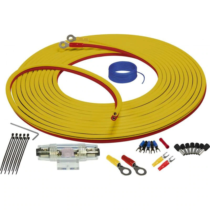 Stinger Off-Road 4GA Marine Compliant Wiring Kit With Dual Siamese Power/Ground Wire (3 Meter)