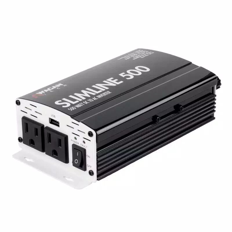 Photos - Cable (video, audio, USB) Wagan Tech  Slimline 500W Inverter 3716 