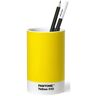 Pantone Schreibtisch Organizer Porzellan Stiftebecher - yellow 012 - Ø 6,8 cm, Höhe: 11,5 cm