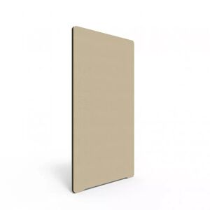 Lintex Stellwand Edge, Farbe Catfish YA300 - Beige, Größe B100 x H150 cm, Leistenfarbe Schwarz