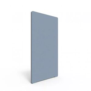 Lintex Edge Skærmvæg, Farve Blue Dolphin YA302 - Lyseblå, Størrelse B120 x H180 cm, Listefarve Grå