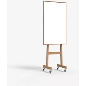 Lintex Wood Mobil Whiteboard, Størrelse B70,8 x H196 cm