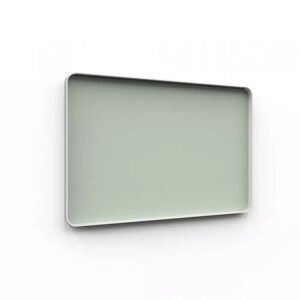 Lintex Glastavle Frame Wall, Farve Fair 550 - Grøn, Udførelse Grå ram, Størrelse B150 x H100 cm