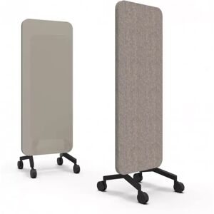 Lintex Mood Fabric Mobile, Farve Cozy 450 / Synergy LDP32 (Beige), Fod/hjul-sæt Sort, Størrelse B70 x H196 cm