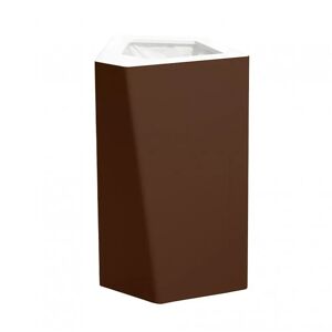 TreCe Affaldsbeholder Kite - Single, Udførelse Paper, Farve Choklad