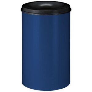 Affaldsspand Brandsikker, 110 l, koboltblå, højde 710 mm