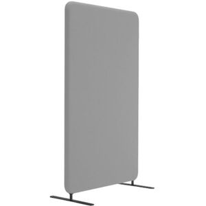 Skærmvæg Softline Event, BxDxH 800x50x1700 mm, lysegrå