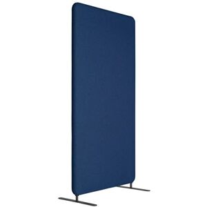 Skærmvæg Softline Salsa, BxDxH 800x50x1700 mm, blå