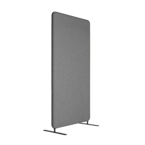 Skærmvæg Softline Salsa, BxDxH 800x50x1700 mm, grå