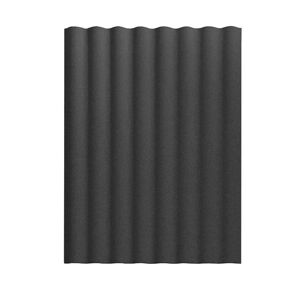 Lydabsorbent Scala Wall, lodret, LxBxD 1207x1600x60 mm, sort