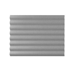 Lydabsorbent Scala Wall, vandret, LxBxD 1600x1207x60 mm, lysgrå