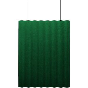 Lydabsorbent Scala Hanging, lodret, LxBxD 1207x1600x60 mm, grøn