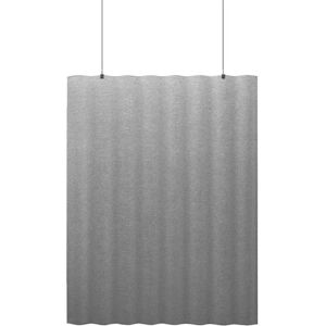 Lydabsorbent Scala Hanging, lodret, LxBxD 1207x1600x60 mm, lysegrå