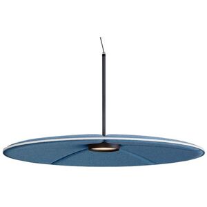 Lydabsorbent Lily lampe med LED, Ø 1200 mm, blå