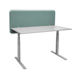 Bordskærm Domo Table, LxHxD 1864x650x40 mm, lysegrøn