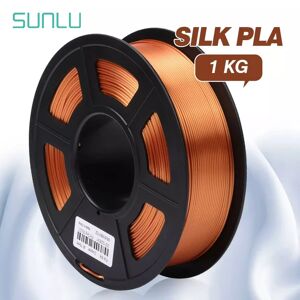 SUNLU Stallu-Filament d'impression 3D en soie  1.75mm +/-0.02mm  1kg  effet proche de l'inj  lisse et