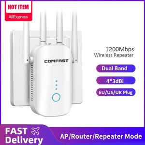 comfast Repeteur WiFi sans fil pour les touristes  1200Mbps  Sterilisation de la bande  Sterilisation de