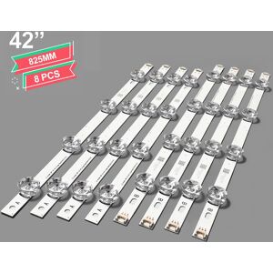 DWS-DRIVE Bande de remplacement LED pour veG  8 pieces/ensemble  LC420DUE  42LB5500  42LB5800  42LB560  DRT