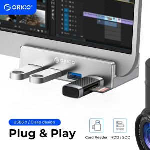 ORICO-airies externe USB 3.0 en aluminium a 4 ports  adaptateur separateur pour ordinateur de bureau