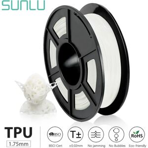 SUNLU Stallu-Filament Flexible TPU pour Imprimante 3D  Haute Resistance  1.75mm  0.5kg  Expedition Rapide